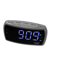 radiosveglia adler ad1121s am/fm argento [ubadlrbad1121s0]