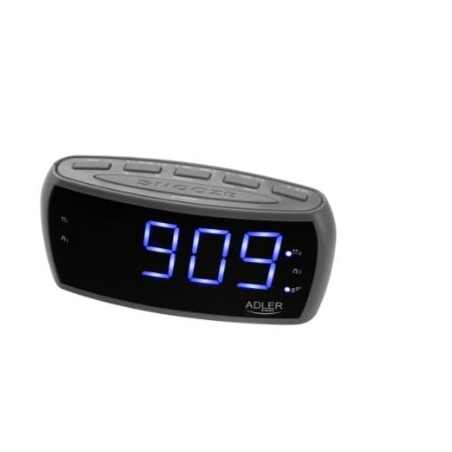 radiosveglia adler ad1121s am/fm argento [ubadlrbad1121s0]