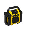 radio da cantiere adler ad1911 bluetooth/aux 10w giallo/nero [ubadlrp19110000]