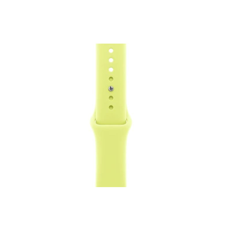 cinturino apple mfgw4zm/a sport per apple watch 46mm m/l giallo neon