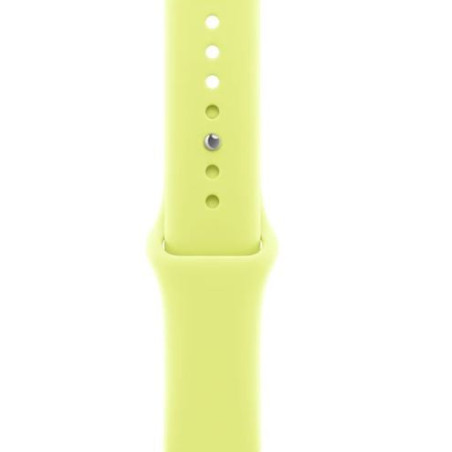 cinturino apple mfgw4zm/a sport per apple watch 46mm m/l giallo neon