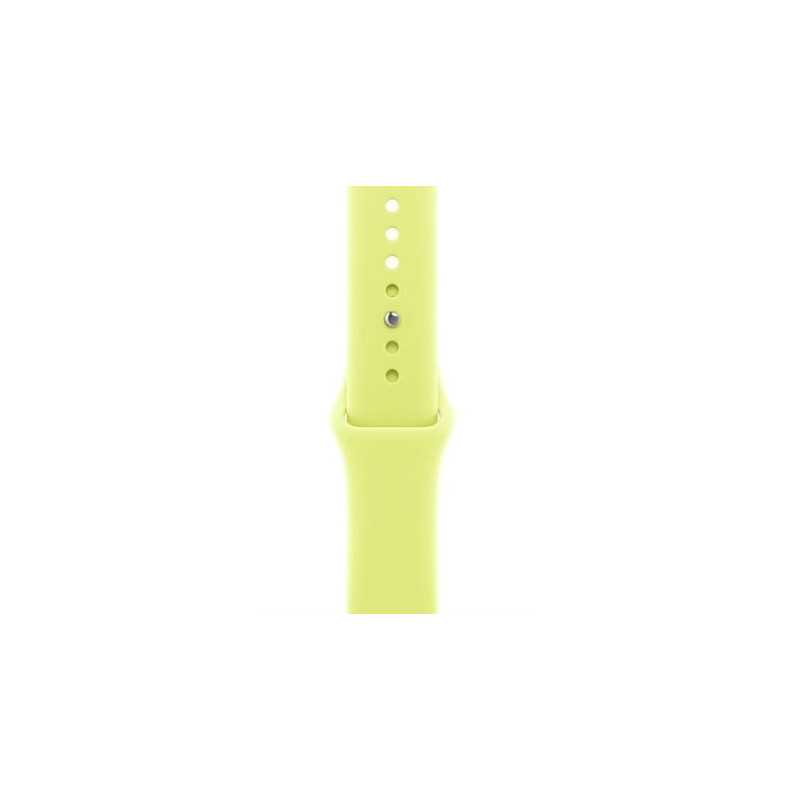 cinturino apple mfgv4zm/a sport per apple watch 46mm s/m giallo neon