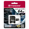 64gb scheda microsd transcend classe 10 uhs-i [ts64gusdu1]