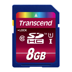 8gb scheda sd transcend classe 10 uhs-i [ts8gsdhc10u1]