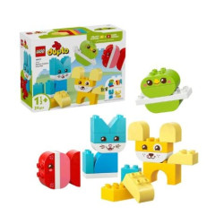 gioco da costruzione lego 10477 duplo animali domestici carini e