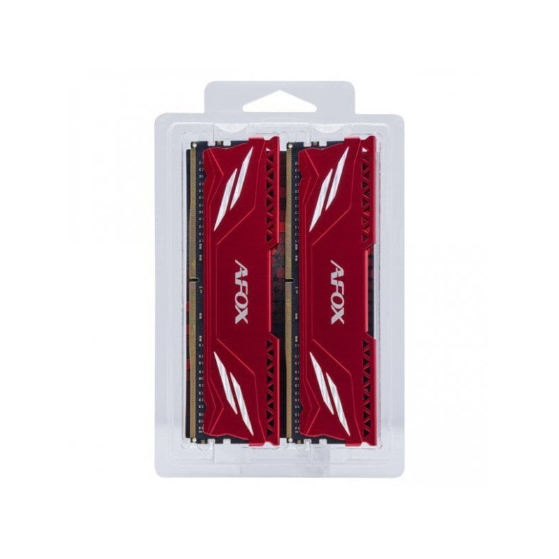 ram dimm ddr4 2x46gb afox gaming 3200mhz cl16 1.35v rosso [afld432ps1cad]