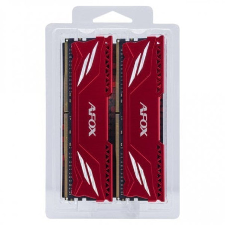 ram dimm ddr4 2x46gb afox gaming 3200mhz cl16 1.35v rosso [afld432ps1cad]