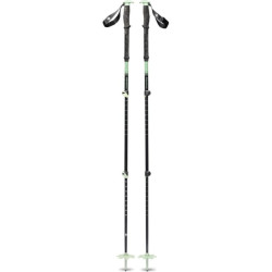 bastoncini da trekking black diamond expedition 3 125-140cm verde/nero