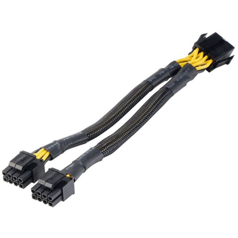 cavo adattatore akasa ak-cbpw35-20 2 connettori 4+4 pin con