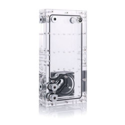 serbatoio bitspower cr280 con pompa acrilico transparente