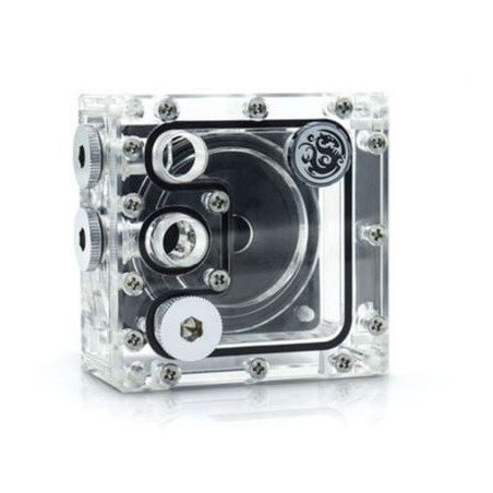 serbatoio bitspower cr801 con pompa acrilico transparente