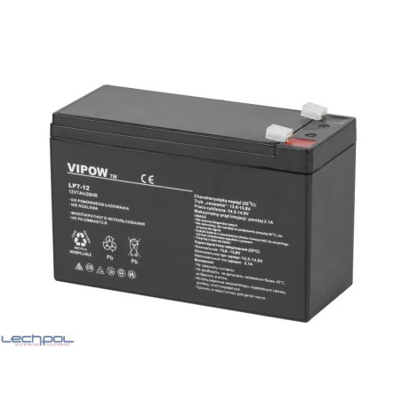 batteria ricaricabile lead energy vipow per gruppo di continuita'
