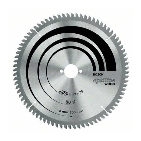 lama circolare in metallo duro 250 x 30 x 3.2 mm numero di denti: