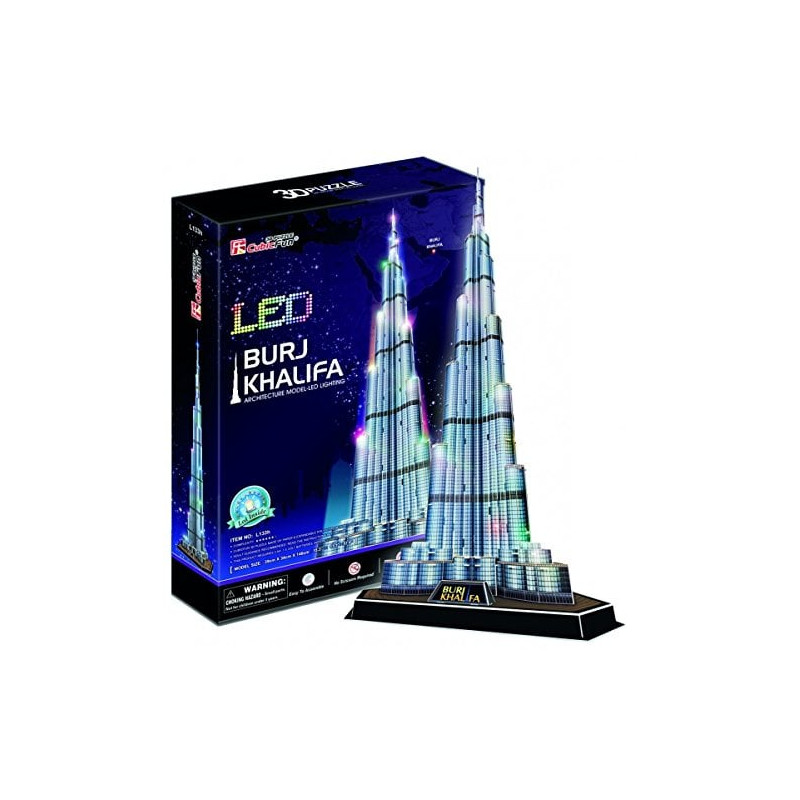 cubicfun - puzzle 3d burj khalifa [wzcubd0uc002946]