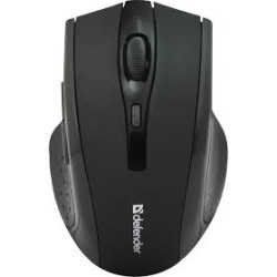 mouse defender accura mm-665 wireless ottico nero [52665]