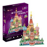 puzzle cubicfun 3d led cattedrale di st.basilico (russia) [wzcubd0uh020519]