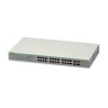 switch allied telesis gigabit ethernet websmart 24x 10/100/1000-t