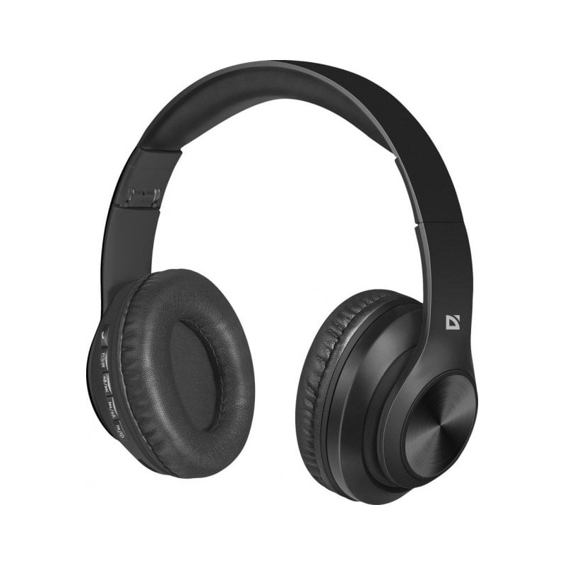 cuffie defender bluetooth con microfono b552 nero [63552]
