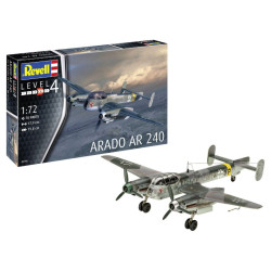 modellino revell arado ar-240 kit da costruire 1/72 70pz [jprvll0cn003798]