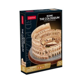 puzzle 3d cubic fun colosseo a roma multicolore 163pz [wzcubd0uh002798]