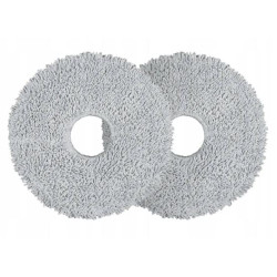 panno di ricambio per pulizia xiaomi robot vacuum s10+ grigio 2pz