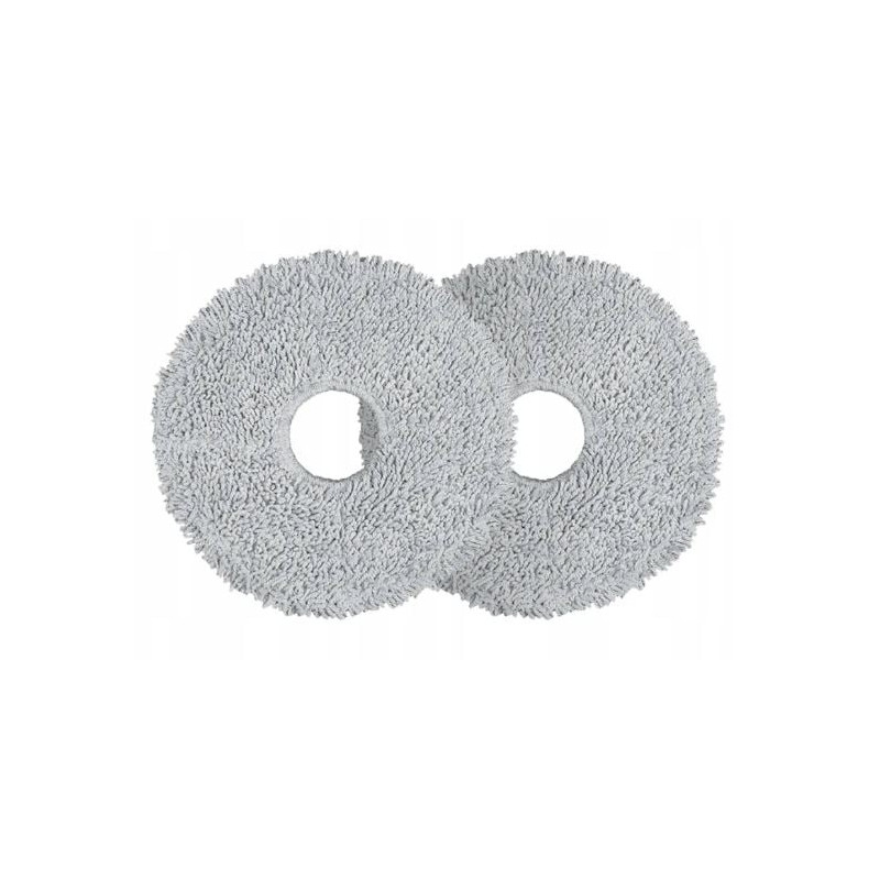 panno di ricambio per pulizia xiaomi robot vacuum s10+ grigio 2pz