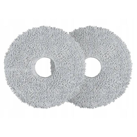 panno di ricambio per pulizia xiaomi robot vacuum s10+ grigio 2pz
