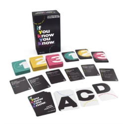 gioco di societa' spin master party games if you know you know