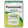 Pila ricaricabile panasonic 4 pz. aa stilo 1900 mah evolta hr6