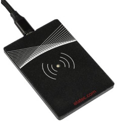 lettore rfid elatec twn4 slim con 3 kit legic sm-6300 nero [t4qk-dc04ela7-hp]