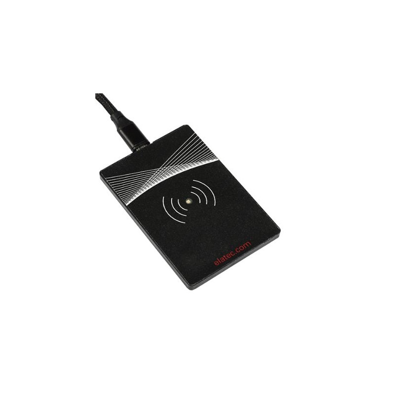 lettore rfid elatec twn4 slim con 3 kit legic sm-6300 nero [t4qk-dc04ela7-hp]