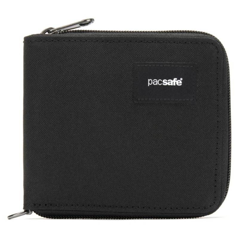 portafoglio pacsafe rfidsafe zip around con cerniera e protezione