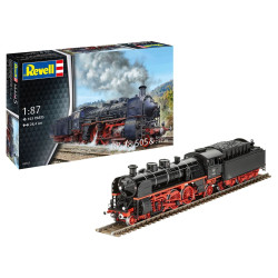 modellino revell express locomotive br18 1:87 - kit nero/rosso
