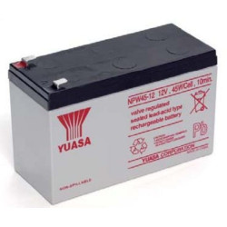 Batteria yuasa al piombo-acido per ups 12v 8,5ah, npw45-12