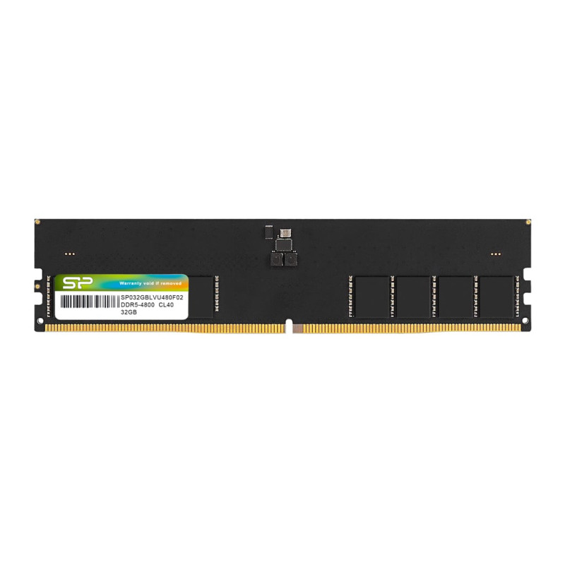 ram dimm ddr5 32gb silicon power sp032gblvu480f02 4800mhz cl40 1.1v