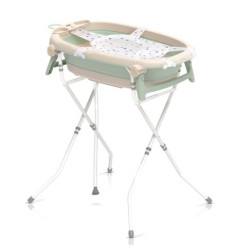 vaschetta bagnetto neno lucy stand pieghevole con telaio per bambini