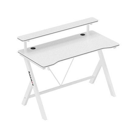 scrivania da gioco huzaro hero 1.9 bianca [hz-hero 1.9 white]