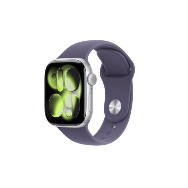 smartwatch apple watch11 gps 42mm argento/viola nebbia [atappzab11meu74]