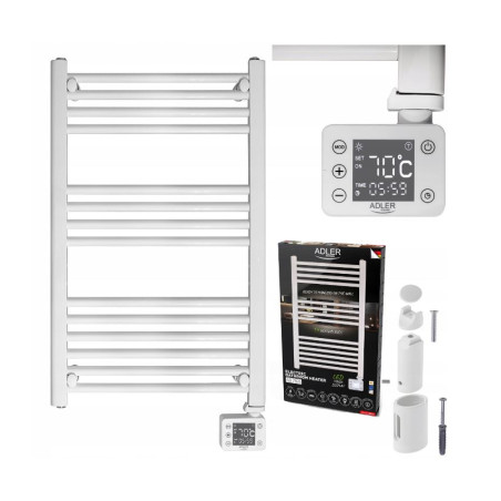 radiatore elettrico adler ad782 da bagno led 600w bianco [hdadlgkad782400]