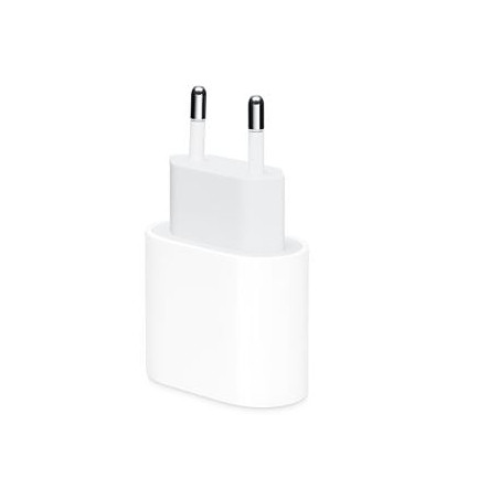 alimentatore da rete apple md3j4zm/a usb-c 20w bianco [caricabatteria]