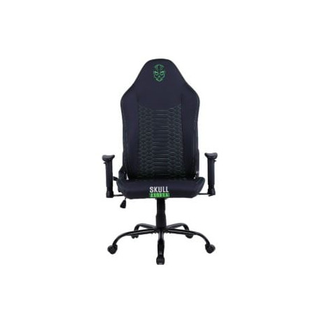 sedia gaming skull factory master nero/verde [sf-acc0114]