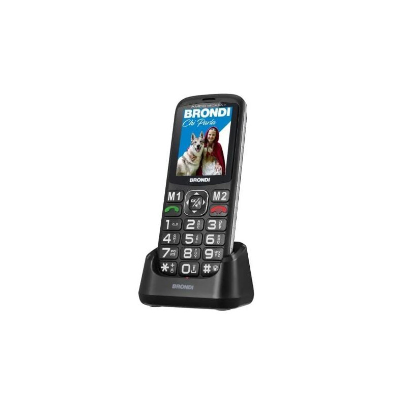 cellulare brondi amico di casa+ black italia [amico]