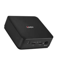 switch kvm lindy 2 porte nero [42321]