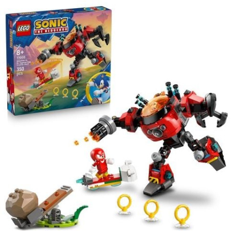 gioco da costruzione lego sonic knuckles vs dr eggman egg crusher
