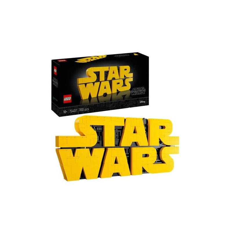 gioco da costruzione lego star wars logo di star wars in mattoncini