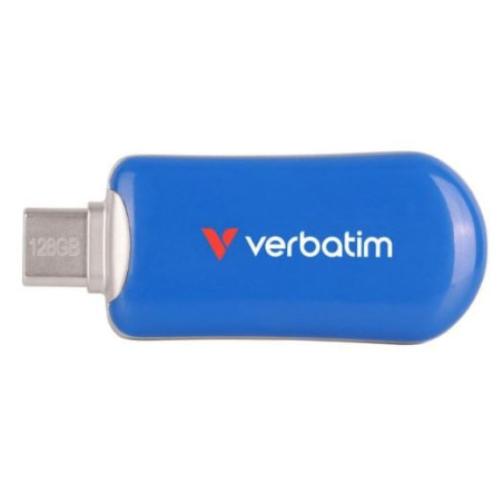 pen drive 128gb verbatim usb tipo c 3.2 gen 1 blu [30233]