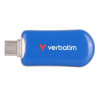 pen drive 128gb verbatim usb tipo c 3.2 gen 1 blu [30233]