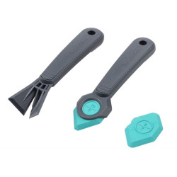 set di raschietto wolfcraft per calafataggio 4pz [4334000]