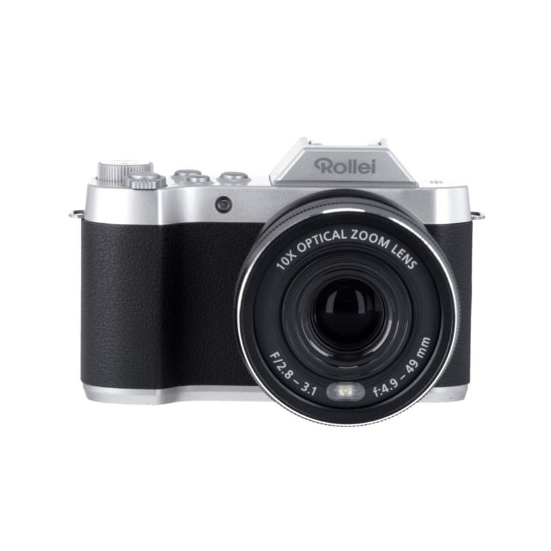 fotocamera rollei powerflex 10x retro nero [40530]