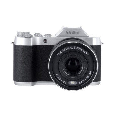 fotocamera rollei powerflex 10x retro nero [40530]